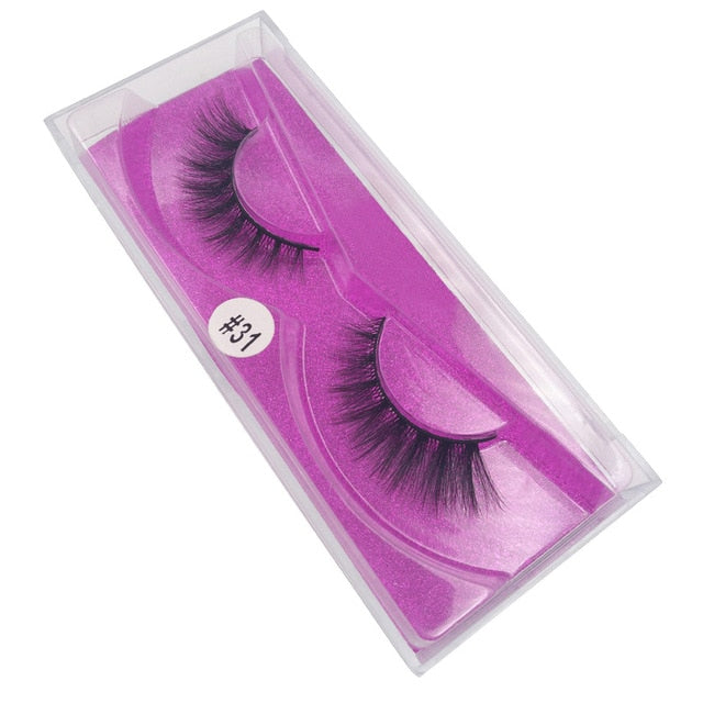 Natural false eyelashes