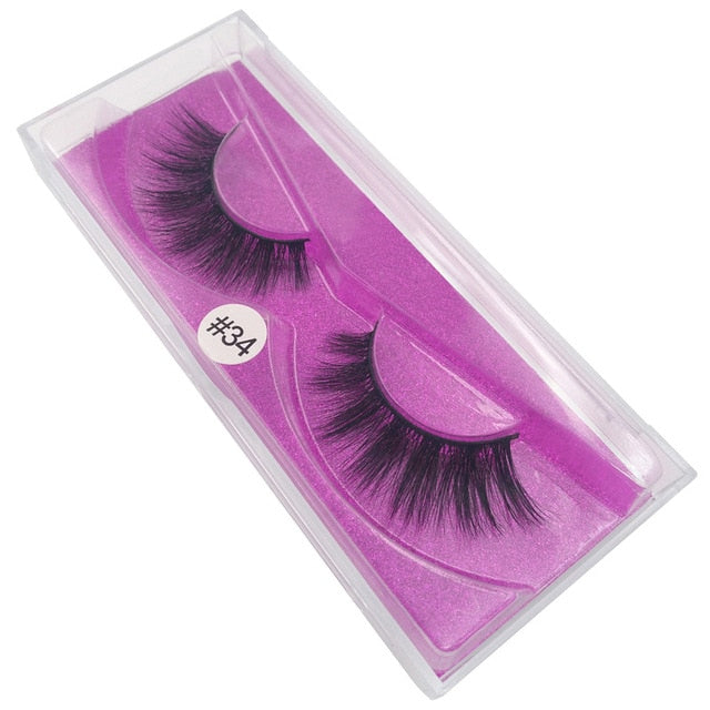 Natural false eyelashes