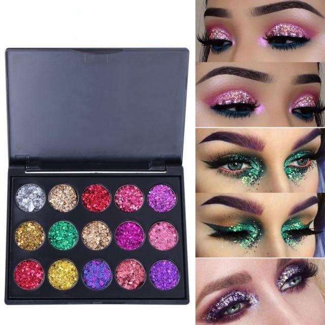 Eyeshadow Palette Makeup Sequin