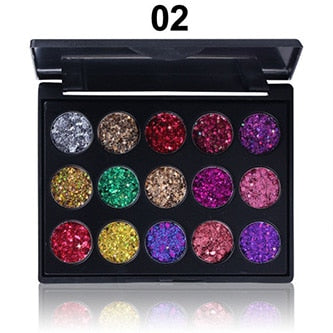 Waterproof Glitter Eye shadow